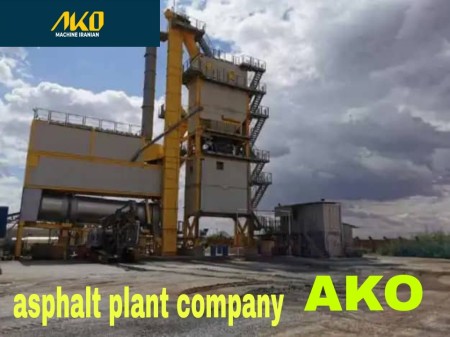 The largest manufacturer and exporter of full automatic asphalt factory in Iran