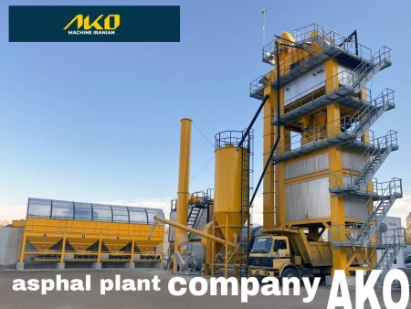 The largest manufacturer and exporter of full automatic asphalt factory in Iran