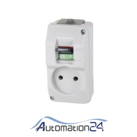 Simon Switch with Socket 20 Amp Rasa