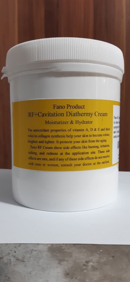 More absorption of radiofrequency waves with Vitamin RF cream