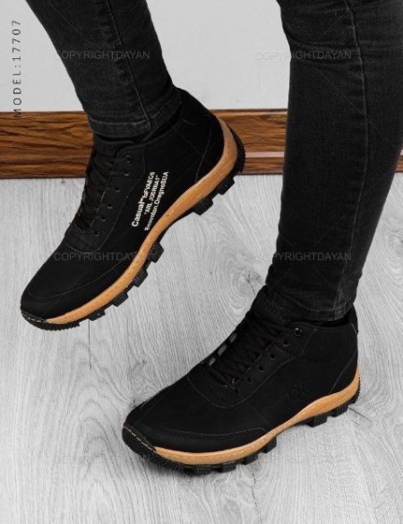 کفش کتونی مردانه کلوین کلاین ساقدارکتانی کلوین کلاین ساقدار مردانه مشکی