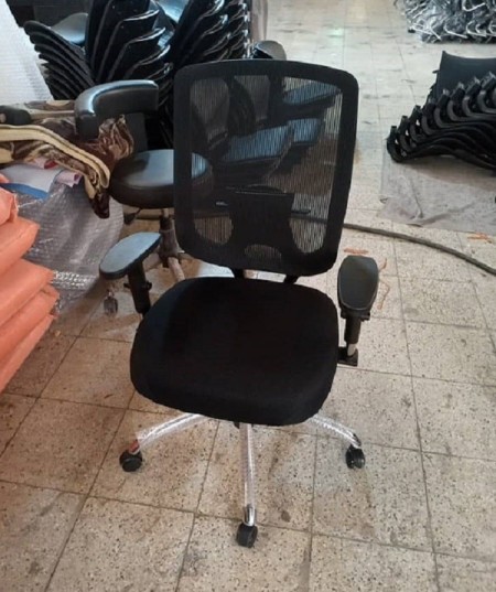 صندلی کارمندی پشت توری ضد تعریق | قیمت + مشخصات