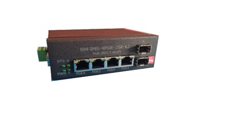Industrial and managerial network switch