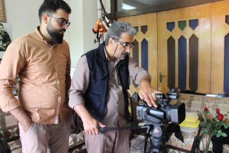 Behind the scenes of film production