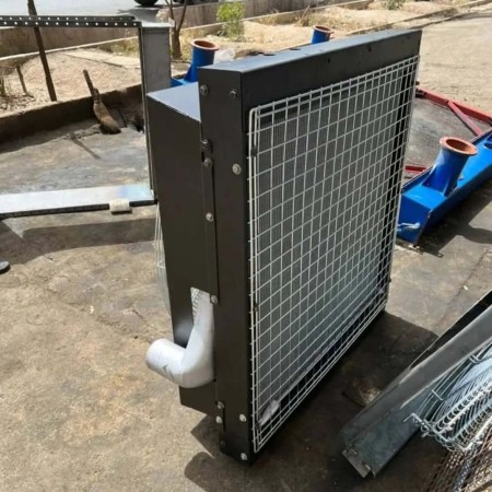 Aluminum and copper diesel radiators