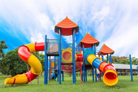 Production of the best quality polyethylene park slide
