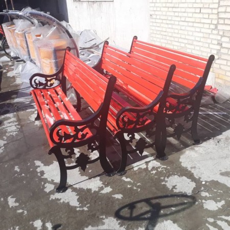 Park bench production in different designs and materials