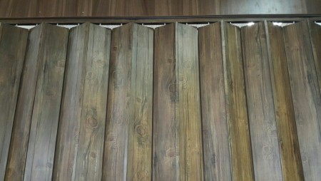 پرده کرکره های چوبی