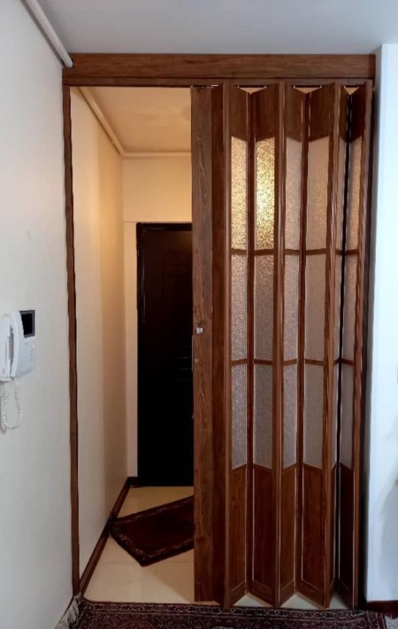 Wooden folding door