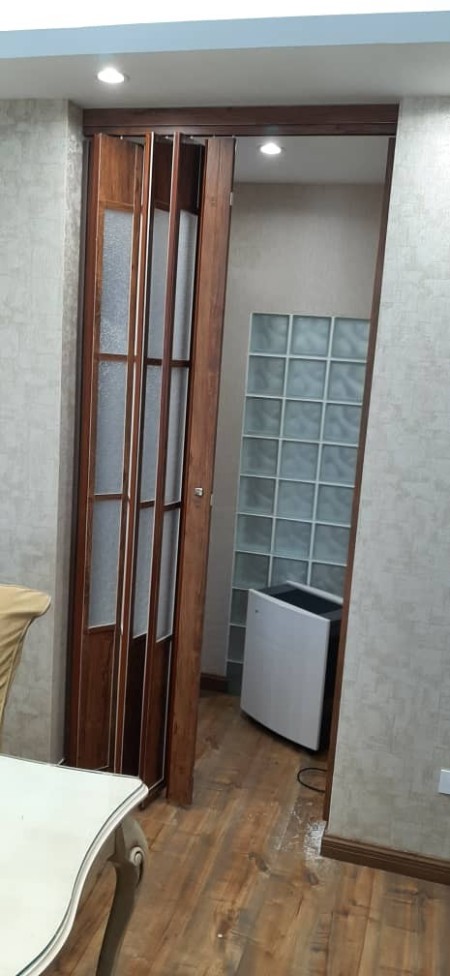 لوور دراپه چوبی(پرده عمودی چرمی)