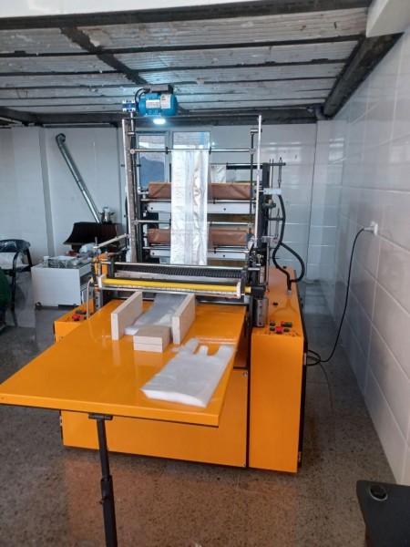 دستگاه تولید نایلون فروشگاهی نایلون دسته دار