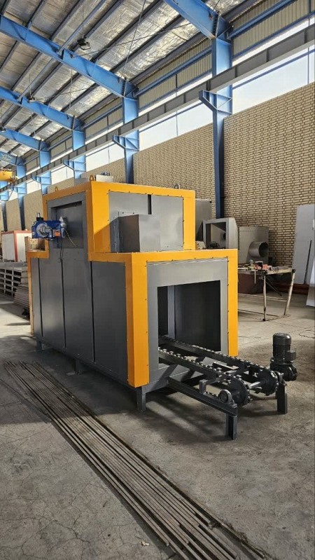 Electrostatic paint furnace