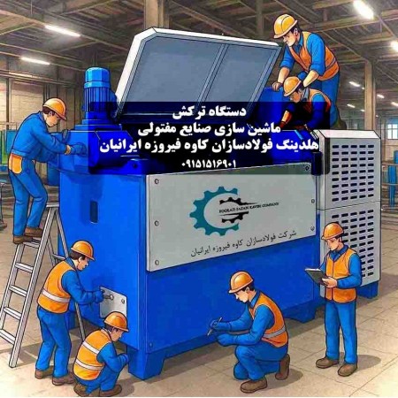 Setting up the production line of wire industry factories all over Iran