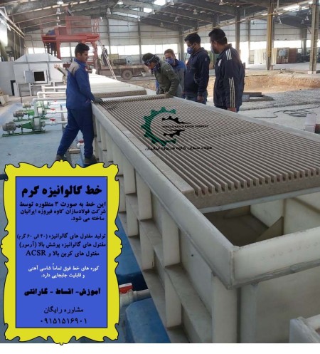 Setting up the production line of wire industry factories all over Iran
