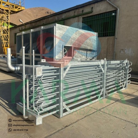 سردخانه آمونیاکی و فریونی طراحی، ساخت، نصب