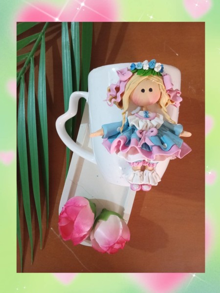 ماگ سرامیکی عروسکی