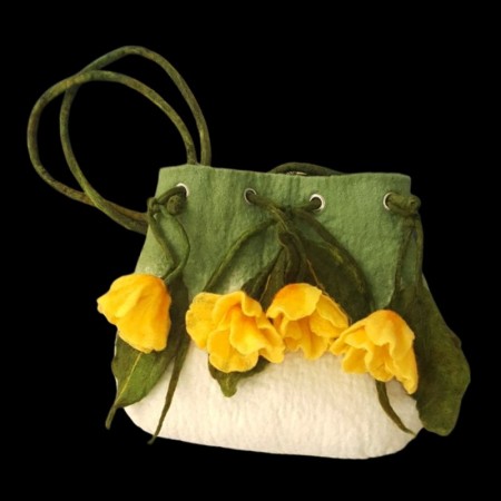 Tulip Pattern Bag by Hoor Brand
