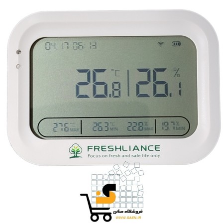 Wireless Datalage of Temperature and Coeus-WIFI humidity