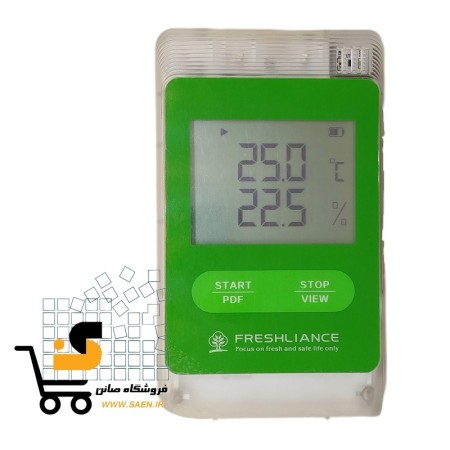 GPS tracker and database of temperature and moisture Fresh Tracker 10