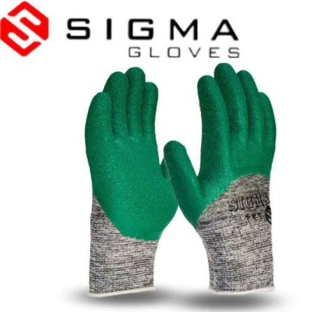 Sigma Working Gloves Natural Latex Copy Code 432