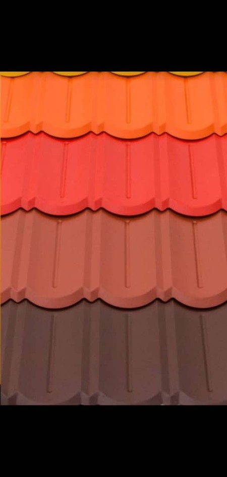 ورق پرچین گالوانیزه با پوشش الکترواستاتیک