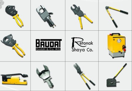 فروش قیچی های برش انواع کابل و سیم بکسل