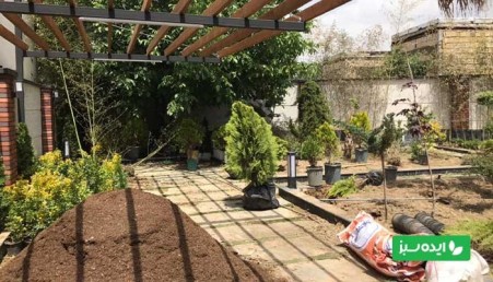 خدمات طراحی فضای سبز ویلا
