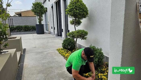 خدمات طراحی فضای سبز ویلا