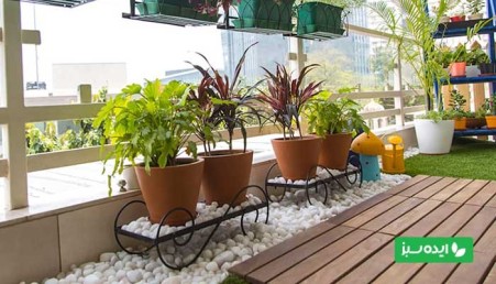 Design and execution of green terrace