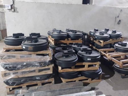 Parts of KTF excavator infrastructure