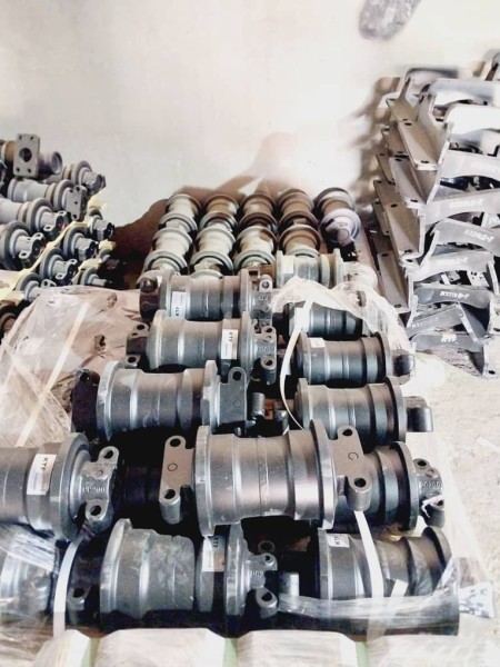 Parts of KTF excavator infrastructure