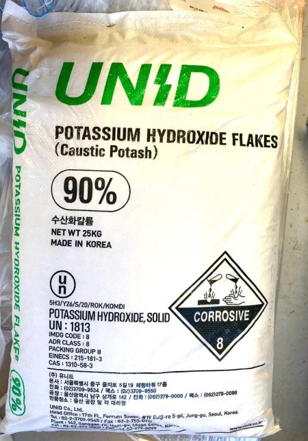 Buy Industrial Potassium Hydroxide KOH Potash Day Price