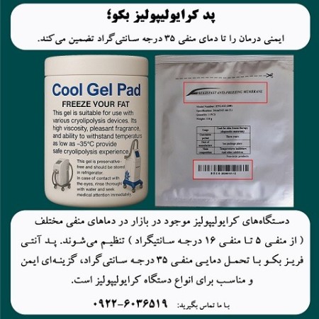 پد کرایولیپولیز بکو؛ انتخابی مطمئن برای افزایش ایمنی درمانپ
