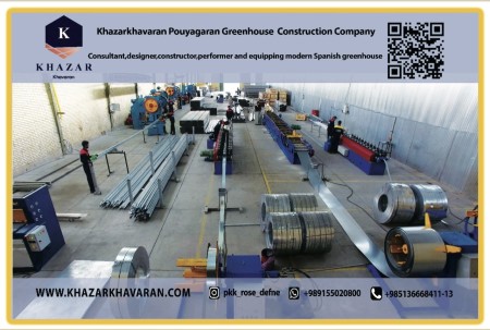 Construction and production of modern Caspian greenhouse structures