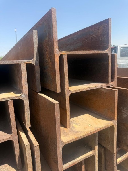 پل جرثقیل سقفی تیر حمال تیرآهن بال پهن هاش اچ