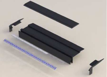 MCR staircase lip light