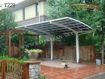 سایبان پارکینگ خودرو اداری