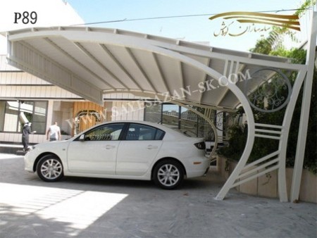 سایبان پارکینگ خودرو اداری