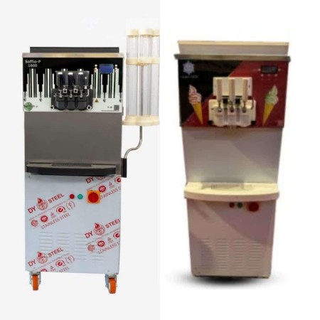 فروش دستگاه بستنی قیفی (هلیلیت) قسطی و چکی