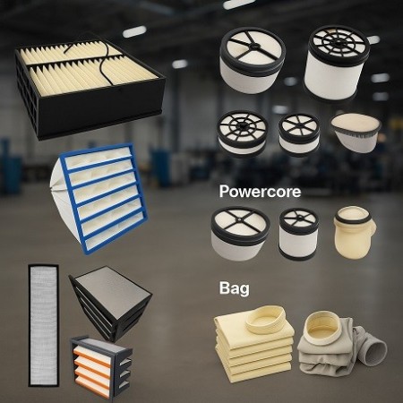 Specialized production and sale of industrial filters with quality assurance, specialized advice and ...