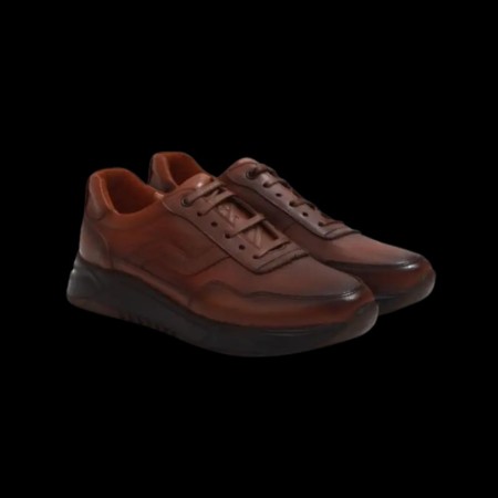 کفش اسپرت چرم مردانه با زیره دودانسیته