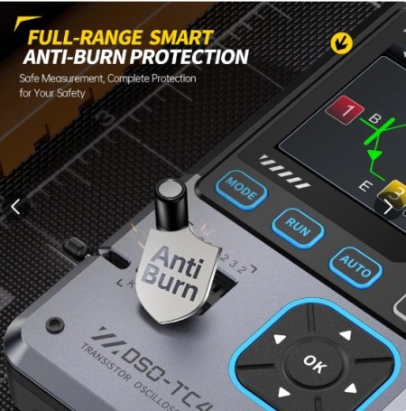 دستگاه سه کاره اسیلوسکوپ FNIRSI DSO-TC4