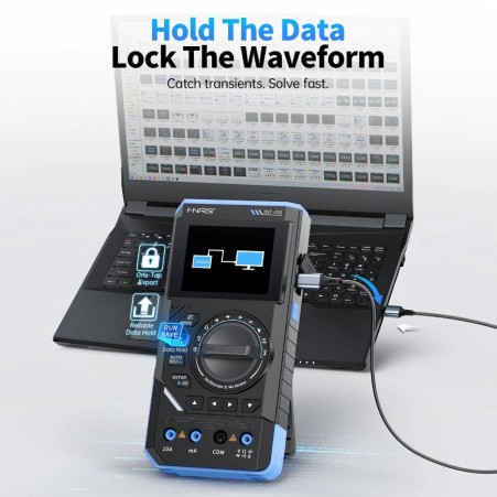 اسیلوسکوپ و مولتی متر FNIRSI DST-210