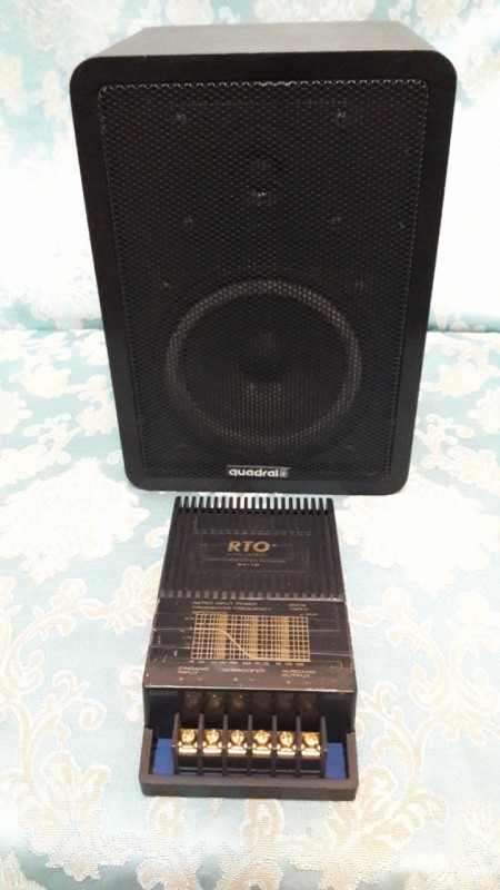 German QuadRal Professional Speaker and RTO Subwoofer Filter