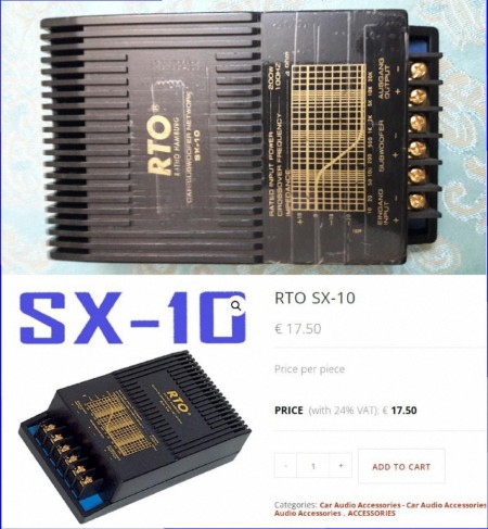 German QuadRal Professional Speaker and RTO Subwoofer Filter