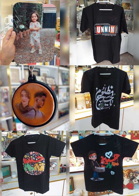 چاپ لیوان ماگ حرارتی تیشرت پازل فرش جاکلیدی پیکسل