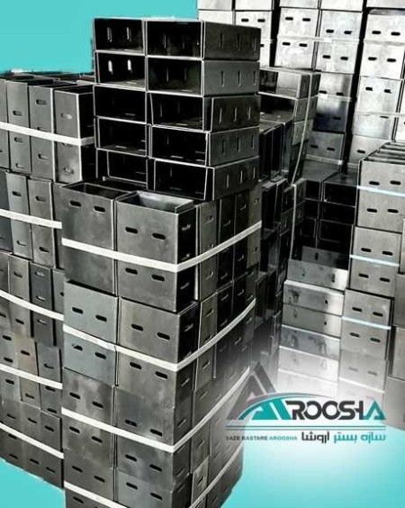 Broken studs towards the wall post of the building