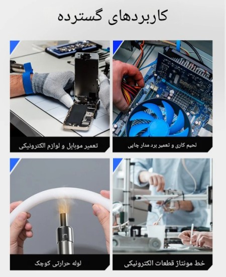 هویه هوای گرم هوشمند FNIRSI SAG-55 PRO