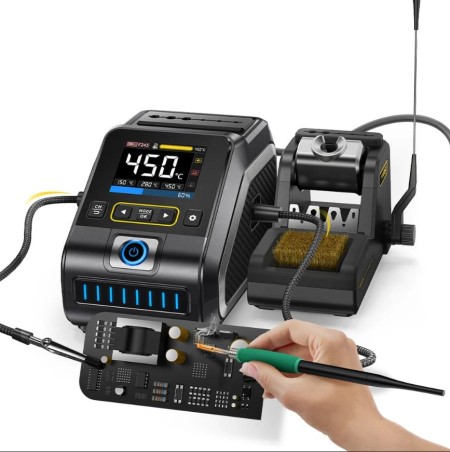 لحیم‌کاری FNIRSI DWS-200 (پکیج F245-6)