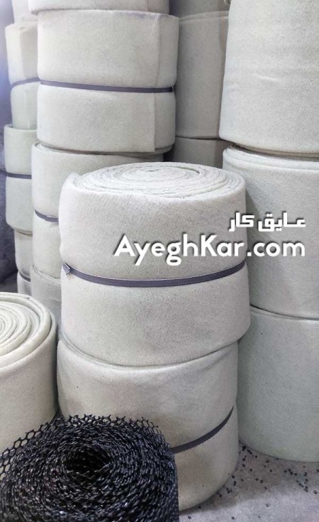 ژئودرین زهکش عرض 2 و عرض 30 سانتیمتر